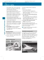 Preview for 124 page of Mercedes-Benz 2011 E-Class Sedan Operator'S Manual