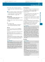 Preview for 185 page of Mercedes-Benz 2011 E-Class Sedan Operator'S Manual