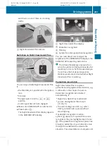 Preview for 205 page of Mercedes-Benz 2011 E-Class Sedan Operator'S Manual