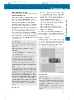 Preview for 211 page of Mercedes-Benz 2011 E-Class Sedan Operator'S Manual