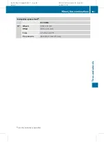 Preview for 383 page of Mercedes-Benz 2011 E-Class Sedan Operator'S Manual