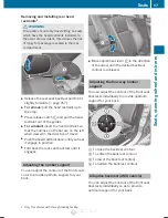 Preview for 99 page of Mercedes-Benz 2012C-Class Sedan Operator'S Manual