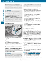 Preview for 166 page of Mercedes-Benz 2012C-Class Sedan Operator'S Manual