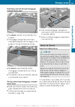 Предварительный просмотр 323 страницы Mercedes-Benz 2013 C-Class W204 Sedan Owner'S Manual