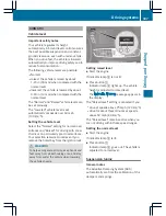 Preview for 309 page of Mercedes-Benz 2013 CL Operator'S Manual