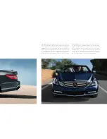 Предварительный просмотр 7 страницы Mercedes-Benz 2013 E-CLASS CABRIOLET Brochure