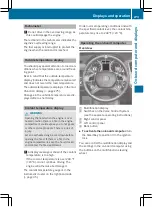 Preview for 275 page of Mercedes-Benz 2016 GL Operator'S Manual