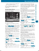 Preview for 275 page of Mercedes-Benz 2016 S-Class Operator'S Manual