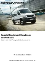 Preview for 1 page of Mercedes-Benz 2016 Sprinter Handbook