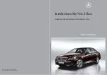 Preview for 1 page of Mercedes-Benz 212 Sedan E-Class Service Manual