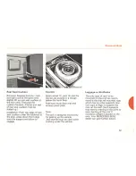 Предварительный просмотр 59 страницы Mercedes-Benz 240 D 1978 Owner'S Manual