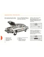 Предварительный просмотр 76 страницы Mercedes-Benz 240 D 1978 Owner'S Manual