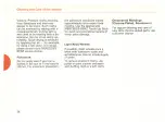 Preview for 58 page of Mercedes-Benz 240 D 1980 Owner'S Manual