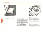 Preview for 62 page of Mercedes-Benz 240 D 1980 Owner'S Manual