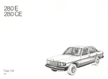 Preview for 3 page of Mercedes-Benz 280 CE 1981 Owner'S Manual