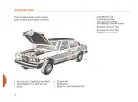 Preview for 72 page of Mercedes-Benz 280 CE 1981 Owner'S Manual