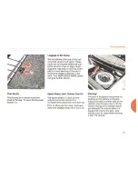 Preview for 73 page of Mercedes-Benz 300 SD-Turbo Diesel 1985 Owner'S Manual