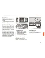 Preview for 81 page of Mercedes-Benz 300 SD-Turbo Diesel 1985 Owner'S Manual