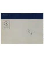 Preview for 104 page of Mercedes-Benz 300 SD-Turbo Diesel 1985 Owner'S Manual