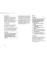 Preview for 20 page of Mercedes-Benz 300 SE 1993 Owner'S Manual