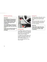 Preview for 76 page of Mercedes-Benz 300 SE 1993 Owner'S Manual