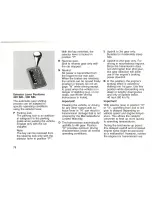 Preview for 80 page of Mercedes-Benz 300 SE 1993 Owner'S Manual