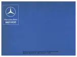 Preview for 100 page of Mercedes-Benz 300 TD 123 T 1983 Owner'S Manual