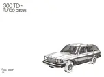 Preview for 7 page of Mercedes-Benz 300 TD-TURBO DIESEL 1982 Owner'S Manual