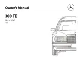 Предварительный просмотр 3 страницы Mercedes-Benz 300 TE Owner'S Manual