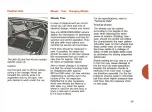 Preview for 61 page of Mercedes-Benz 380 SL 1984 Owner'S Manual