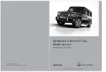 Preview for 1 page of Mercedes-Benz 463 series Introduction Into Service Manual