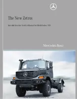 Preview for 1 page of Mercedes-Benz 949 Series Introduction Into Service Manual