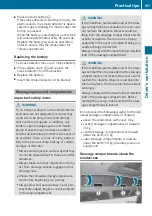 Предварительный просмотр 109 страницы Mercedes-Benz Actros 2017 Operating Instructions Manual