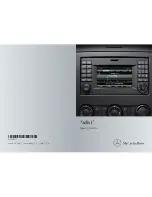 Mercedes-Benz Audio 15 Operating Instructions Manual предпросмотр