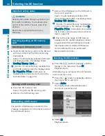 Предварительный просмотр 32 страницы Mercedes-Benz Audio 15 Operating Instructions Manual