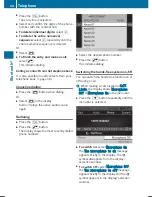 Предварительный просмотр 46 страницы Mercedes-Benz Audio 15 Operating Instructions Manual