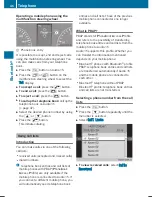 Предварительный просмотр 48 страницы Mercedes-Benz Audio 15 Operating Instructions Manual