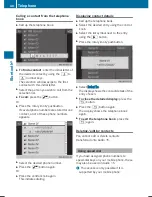 Предварительный просмотр 50 страницы Mercedes-Benz Audio 15 Operating Instructions Manual