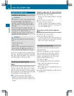 Preview for 64 page of Mercedes-Benz Audio 20 2012 Operating Instructions Manual