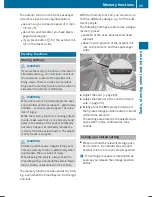 Preview for 97 page of Mercedes-Benz B-Class Electric Drive W245 Operator'S Manual