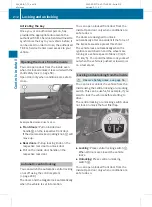 Preview for 214 page of Mercedes-Benz B-Class F-CELL Operator'S Manual