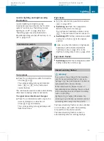 Preview for 225 page of Mercedes-Benz B-Class F-CELL Operator'S Manual