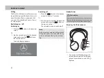 Предварительный просмотр 32 страницы Mercedes-Benz B6 782 70 51 Owner'S Manual