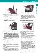 Предварительный просмотр 15 страницы Mercedes-Benz BABY-SAFE plus II Operating Instructions Manual