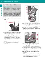 Предварительный просмотр 16 страницы Mercedes-Benz BABY-SAFE plus II Operating Instructions Manual