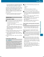 Предварительный просмотр 291 страницы Mercedes-Benz C-CLASS CABRIOLET Operator'S Manual