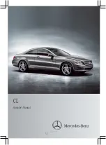 Preview for 1 page of Mercedes-Benz CL2012 Operator'S Manual