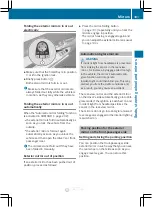 Preview for 103 page of Mercedes-Benz CL2012 Operator'S Manual