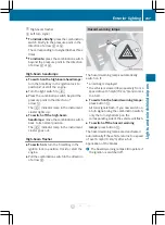 Preview for 249 page of Mercedes-Benz CL2012 Operator'S Manual