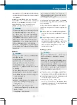 Preview for 299 page of Mercedes-Benz CL2012 Operator'S Manual